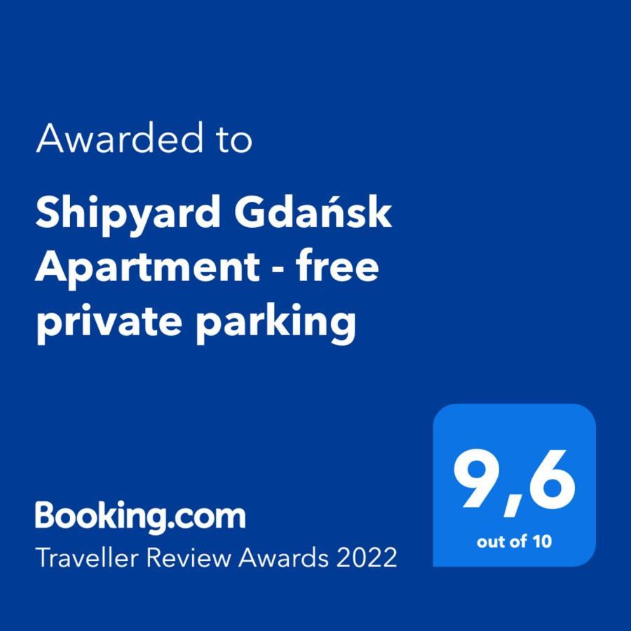 Shipyard Gdańsk Apartment - free private parking Zewnętrze zdjęcie